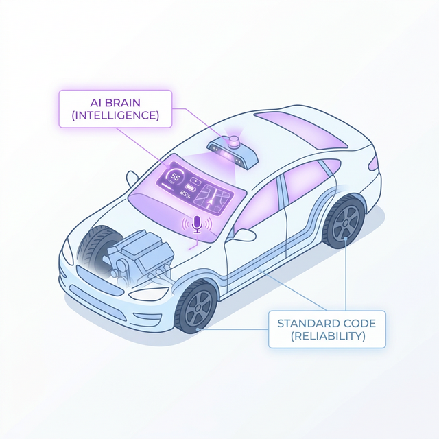 AI Hybrid Car Analogy